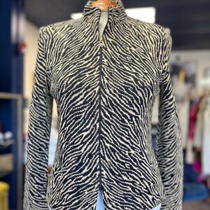 St. John Collection Animal print jacket